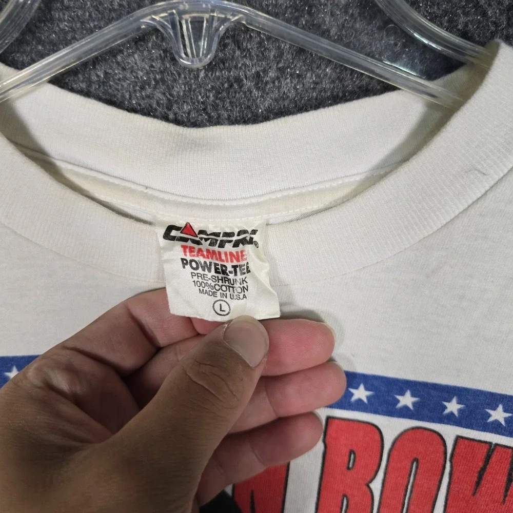 VTG NFL American Bowl T-Shirt Mens Large Berlin 49ers Bears Football USA Campri